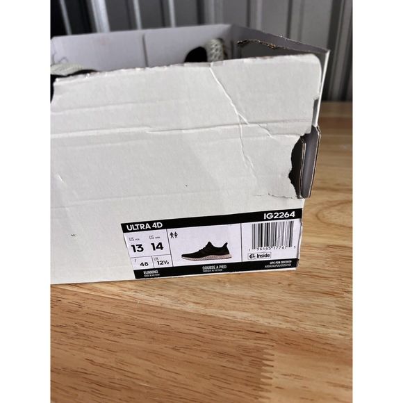 Adidas ULTRA 4D Core Black / Core Black / Gold Metallic - IG2264 13 - Picture 9 of 9